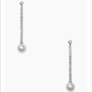 🎉 HP 🎉 Kate Spade Precious Pearl Linear Earrings